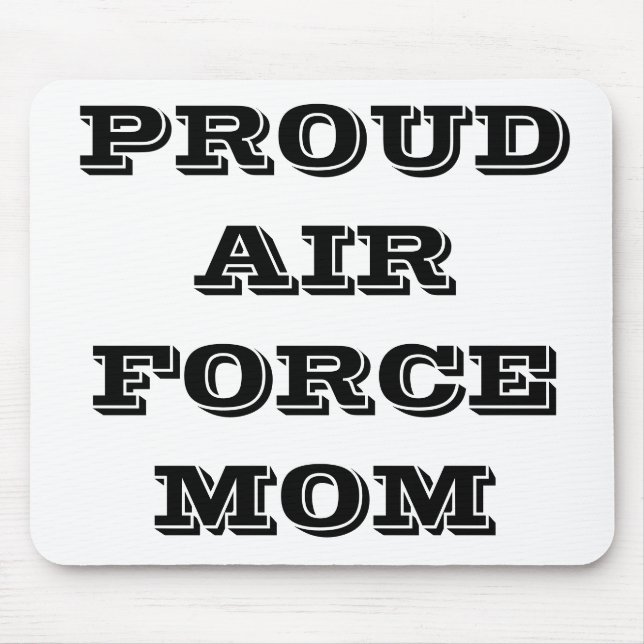 Mousepad Proud Air Force Mum (Front)