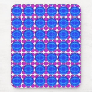 Mousepad - Purple and Blue dots
