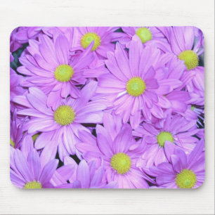 Mousepad, "Purple Daisies" Mouse Mat