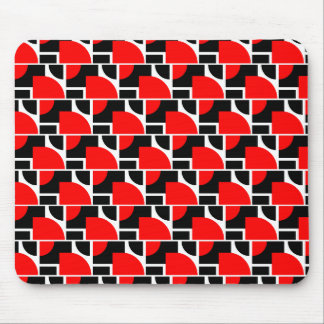 Mousepad Red Pattern AAA