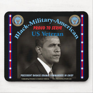 Mousepad, Retired Military Mouse Mat