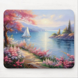 Mousepad | Sailboats in Distance