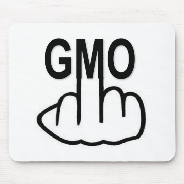 Mousepad Say No To GMO (Front)