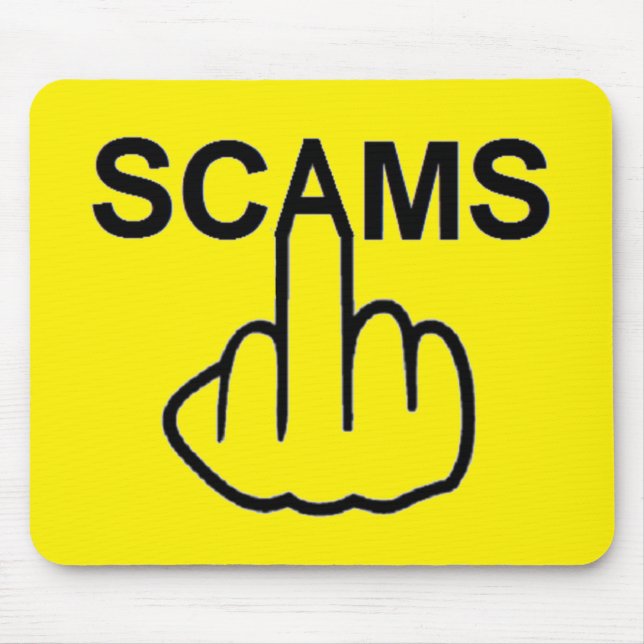 Mousepad Scams Flip (Front)