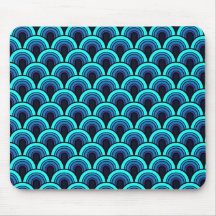 Mousepad Seamless retro pattern
