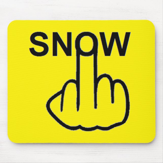 Mousepad Snow Flip (Front)