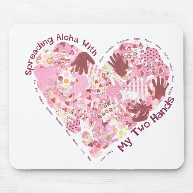 Mousepad: Spreading Aloha Mouse Mat (Front)