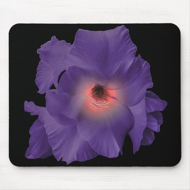 Mousepad Sword Lily Indigo Pink (Front)