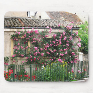 Mousepad:  trailing roses mouse mat