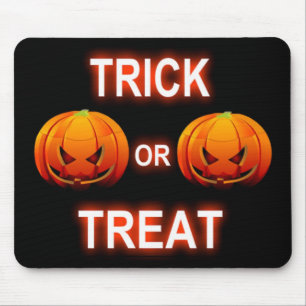 Mousepad Trick Or Treat Pumpkins