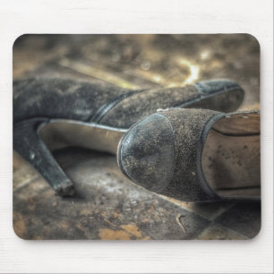 Mousepad Verlorene Schuhe - Lost Place