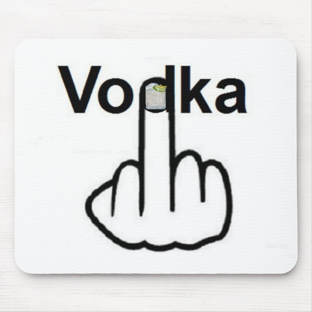 Mousepad Vodka Flip (Front)
