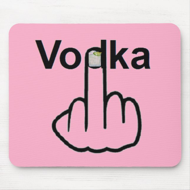 Mousepad Vodka Flip (Front)