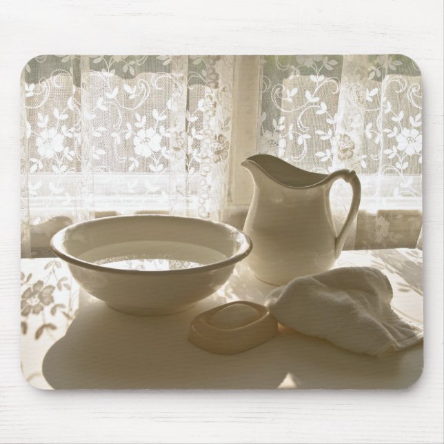 MOUSEPAD   Wash Bowl and Pitcher (Front)