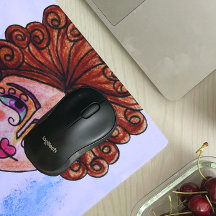 Mousepad (Whimsical Woman 01)