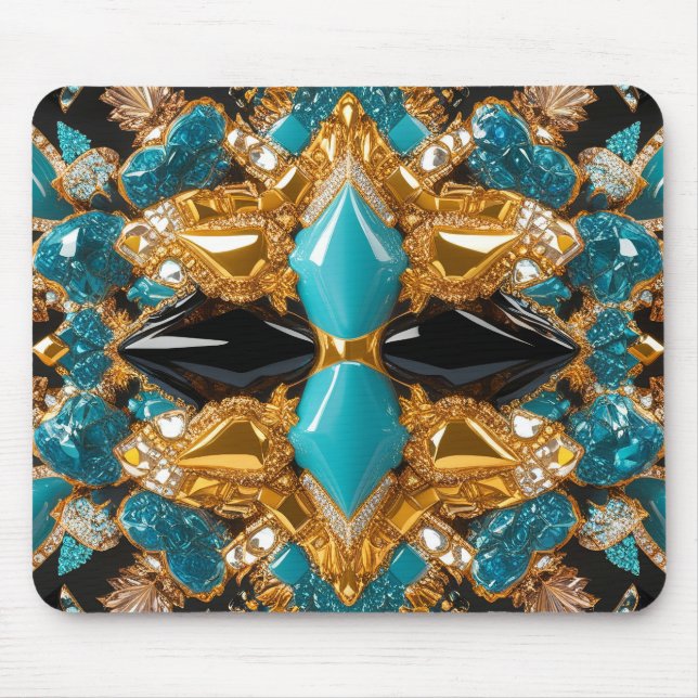 Mousepad with Bahamas Colours Design (Front)