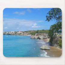Mousepad with Beach View Westpoint Curacao
