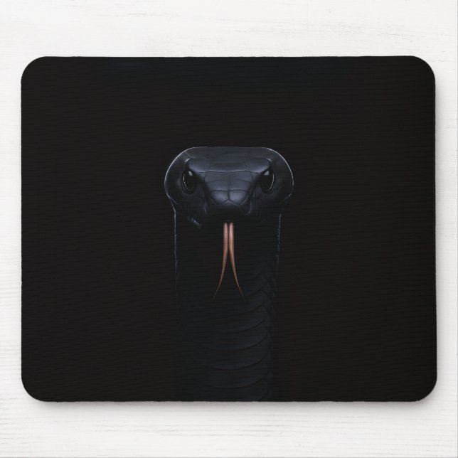 Mousepad with Black Mamba (Front)
