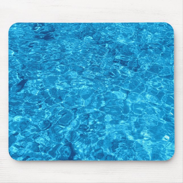 Mousepad with Blue Waters Design (Front)