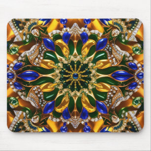 Mousepad with Brazil Colours Design