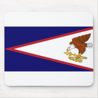 Mousepad with Flag American Samoa- USA