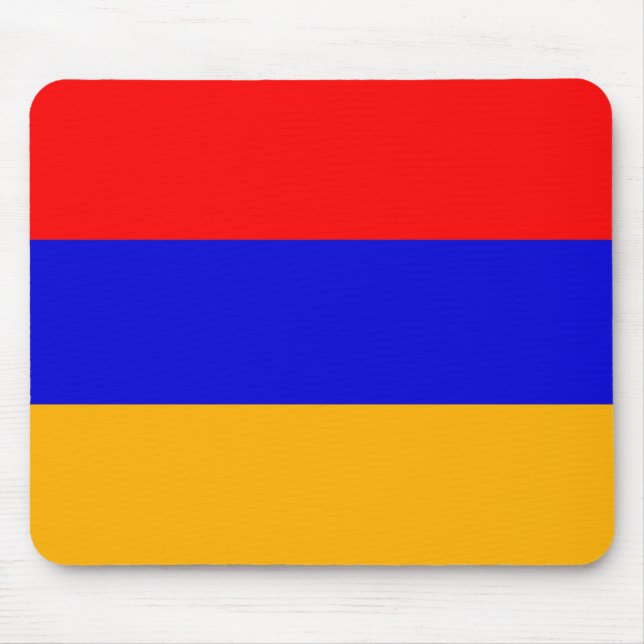 Mousepad with Flag of Armenia (Front)