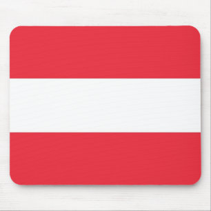 Mousepad with Flag of Austria