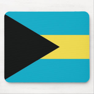 Mousepad with Flag of Bahamas