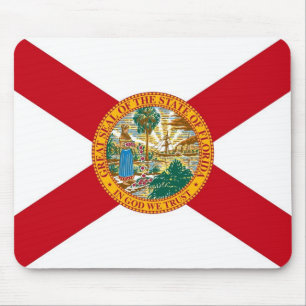 Mousepad with Flag of Florida State - USA
