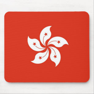 Mousepad with Flag of Hong Kong, China