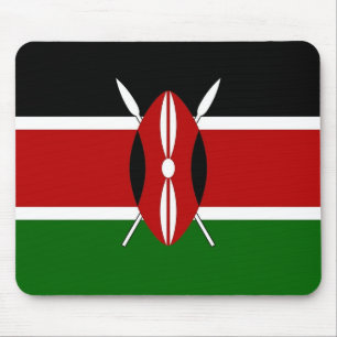 Mousepad with Flag of Kenya