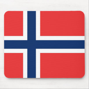 Mousepad with Flag of Norway