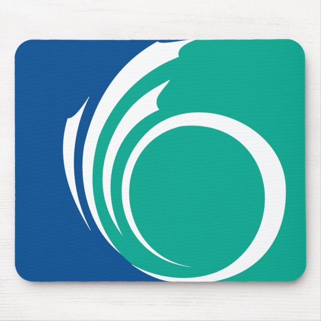 Mousepad with Flag of Ottawa, Canada (Front)