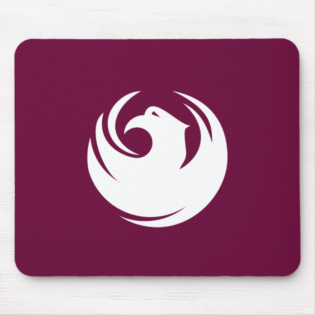Mousepad with Flag of Phoenix City, Arizona (Front)