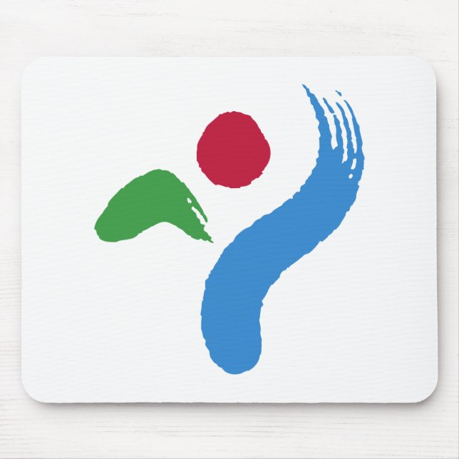 Mousepad with Flag of Seoul, South Korea (Front)