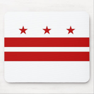 Mousepad with Flag of Washington DC - USA
