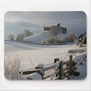 Mousepad with Hume Castle in winter