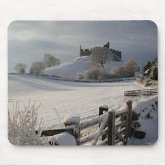 Mousepad with Hume Castle in winter