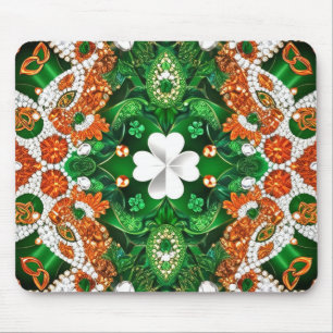 Mousepad with Ireland Colours Design