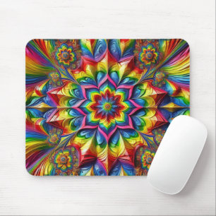 Mousepad with LGBTQ Colours Design