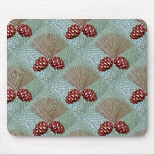 Mousepad With Ponderosa Pinecones