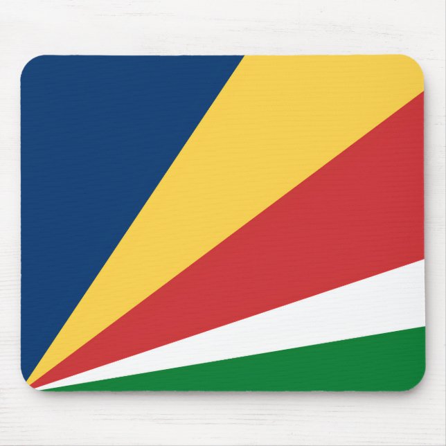 Mousepad with Seychelles Colours Design (Front)