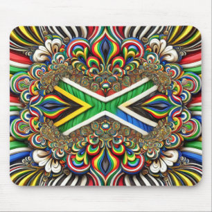 Mousepad with South African Colours Design
