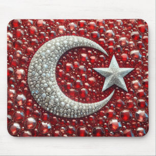 Mousepad with Turkish Colours Design