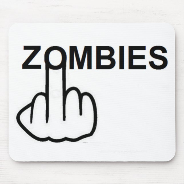 Mousepad Zombies Flip (Front)