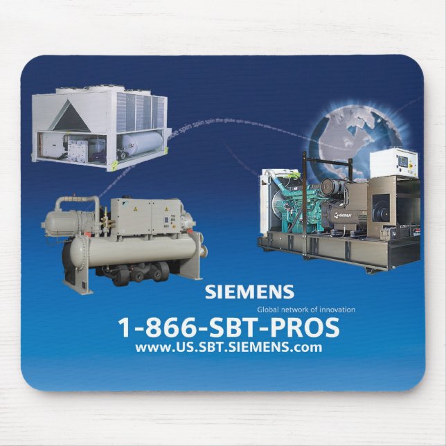 mousepadblue mouse mat (Front)