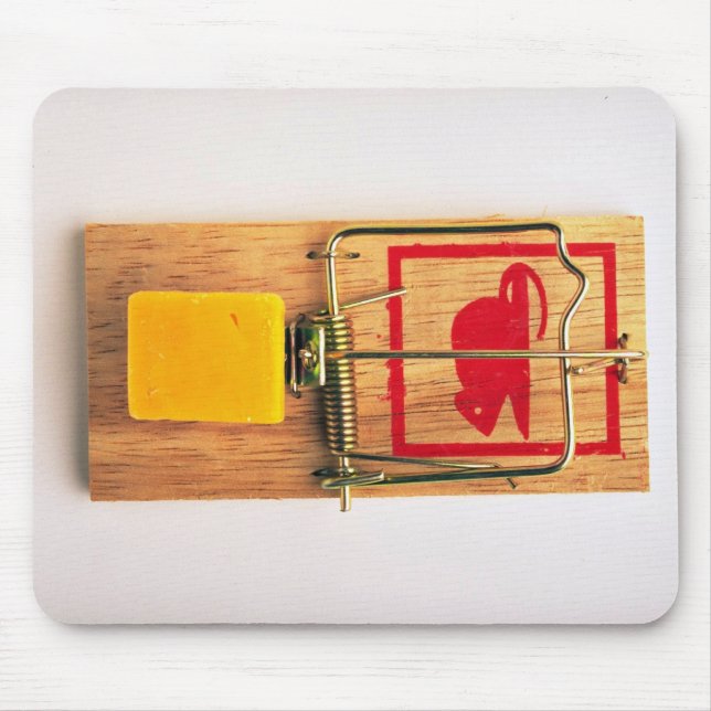 Mousetrap Mouse Mat (Front)