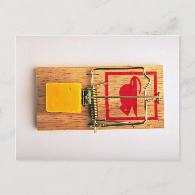Mousetrap Postcard (Front)