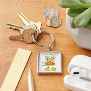 Mousey Cheesy Keys Open Doors Key Chain