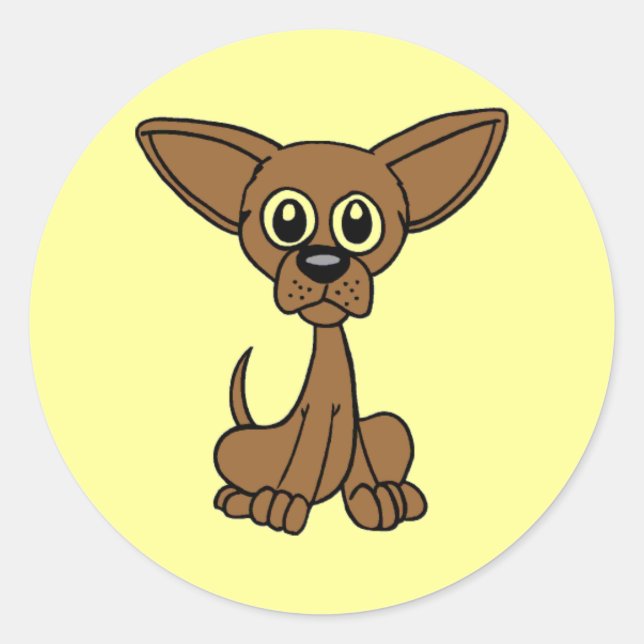 Mousey Dog Sticker (Front)